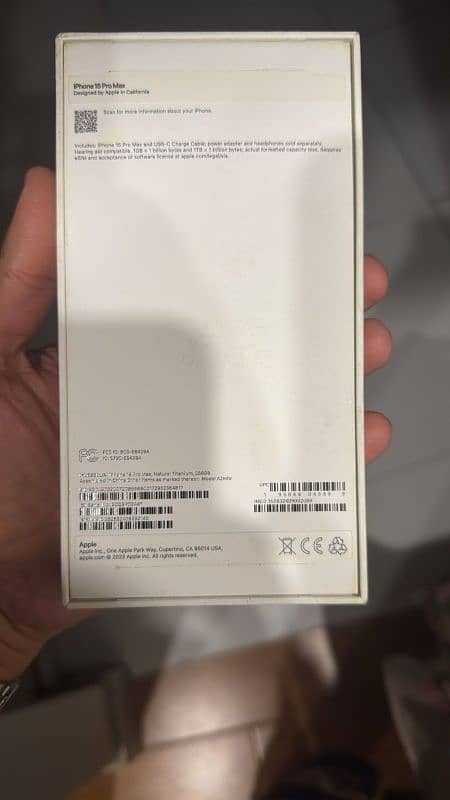 PTA approved iphone 15pro max for sale 6