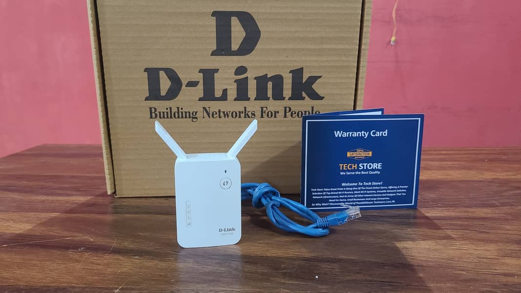 D-Link DAP-1330 N300 Wireless WiFi Range boost'' er ( Branded Used) 3