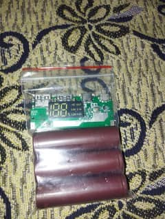 3 (18650) battery+power bank module full power bank set