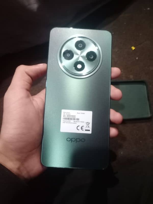 oppo reno 12 f 10\10 condition 1 month used 8\256 2