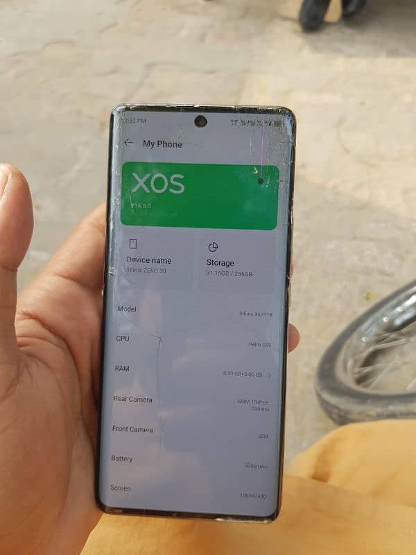 Infinix zero 30 read add 7