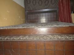 double bed for sale without mattres