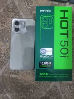 Infinix hot 50i 6+6/128 titanium grey