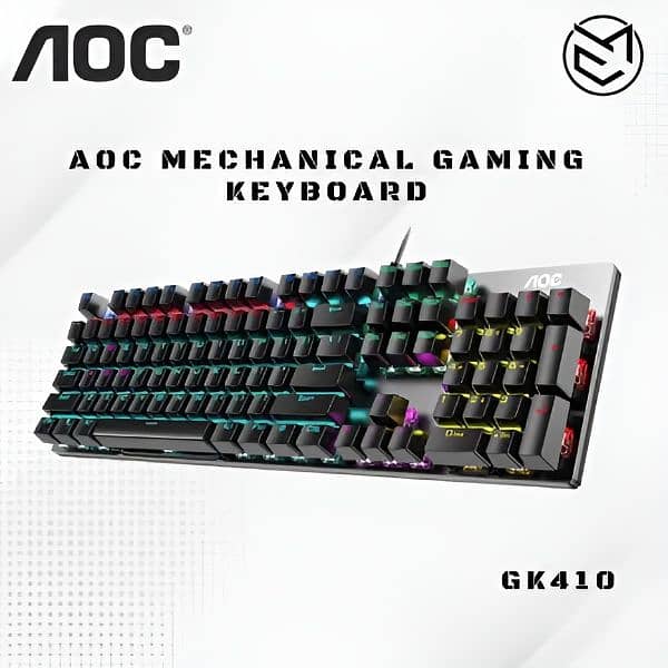 AOC GK410 Mechanical Keyboard for gaming 0