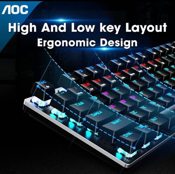 AOC GK410 Mechanical Keyboard for gaming 2