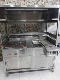 fast food stall counter