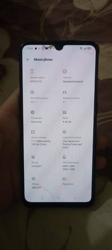 Oppo f15 for sale 4