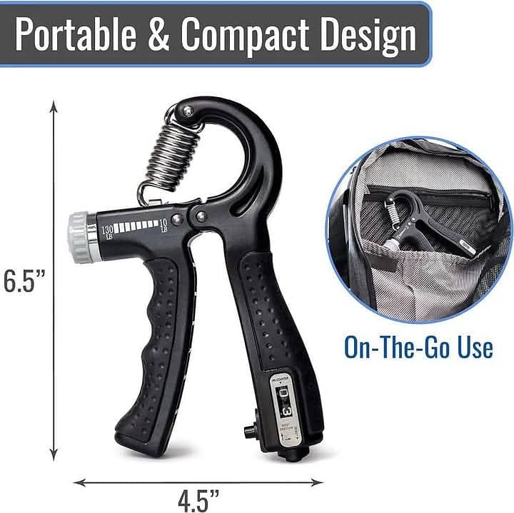 Compact Hand Exercise Grip with Tracker 5