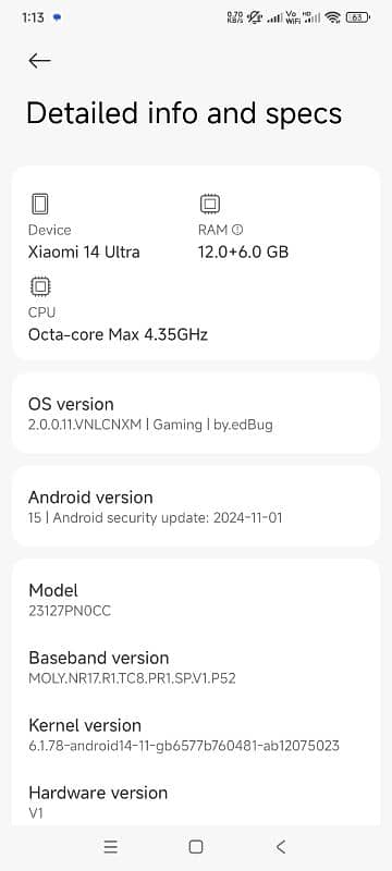 poco X6 Pro 5g 0