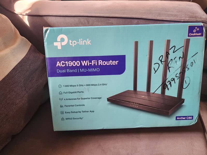 Tp-Link Archer C80 (Open Box) in warranty 1