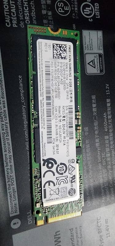 Samsung PM981 NVME 512GB 1