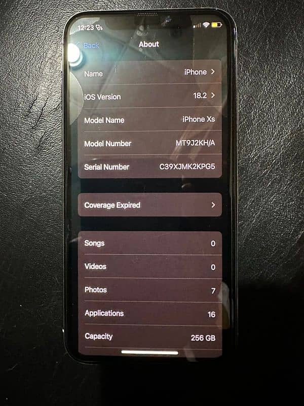 iPhone XS 256GB PTA approved 3