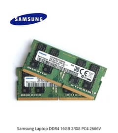 Samsung DDR4 16Gb Laptop Ram Available