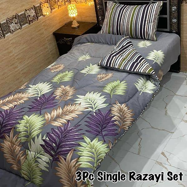 *Happy New Year Sale Offer * *3PC Vicky Razai.  home delivery free 0