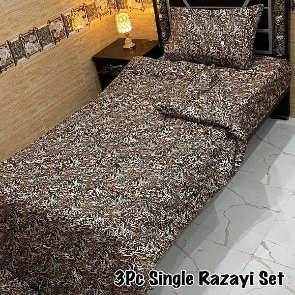 *Happy New Year Sale Offer * *3PC Vicky Razai.  home delivery free 12