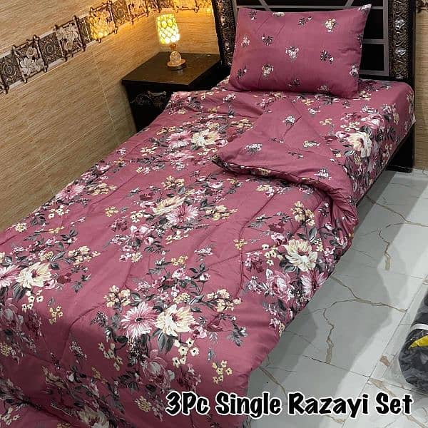 *Happy New Year Sale Offer * *3PC Vicky Razai.  home delivery free 16