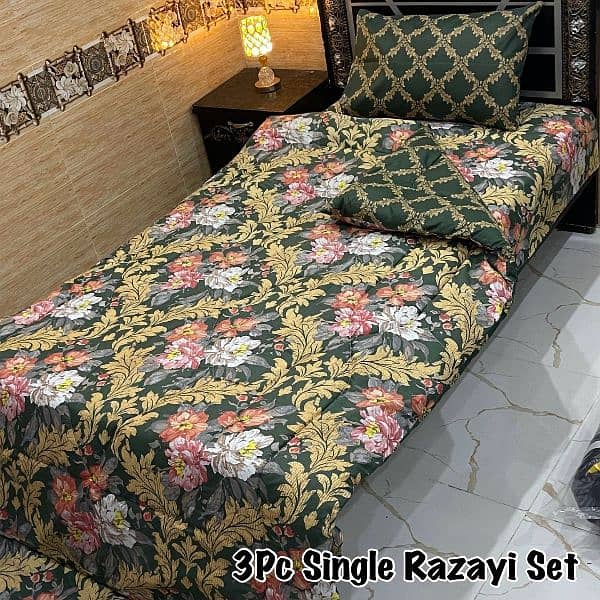 *Happy New Year Sale Offer * *3PC Vicky Razai.  home delivery free 17