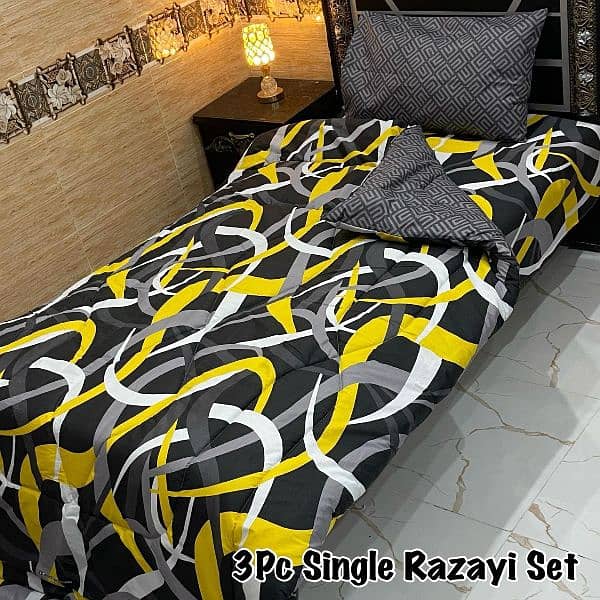 *Happy New Year Sale Offer * *3PC Vicky Razai.  home delivery free 19