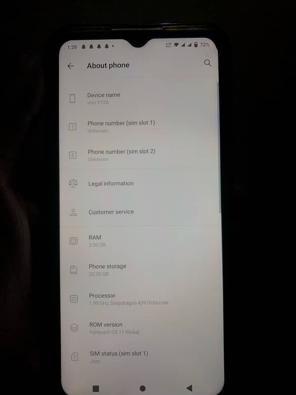 vivo y12a for sale 3