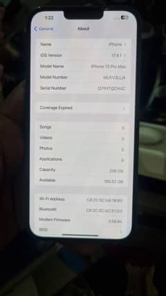 Apple iPhone 13 Pro Max 256GB NON-PTA