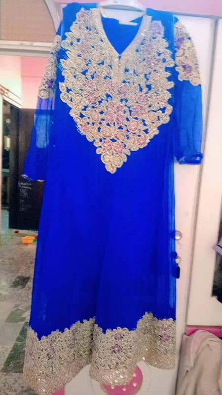 party wear dress one time used 4