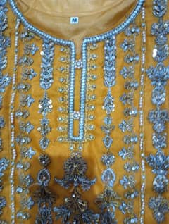 stitched Suit For Mehndi or Mayyo Event