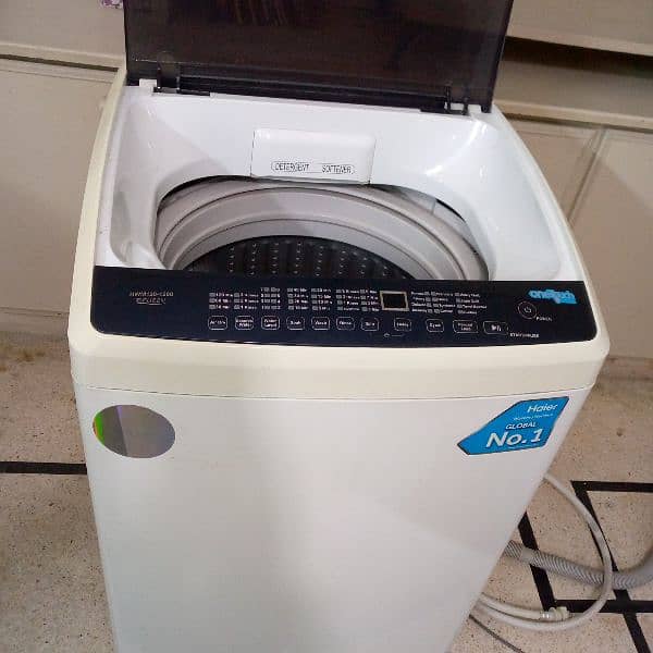 Haier automatic washing machine 12 kg 4