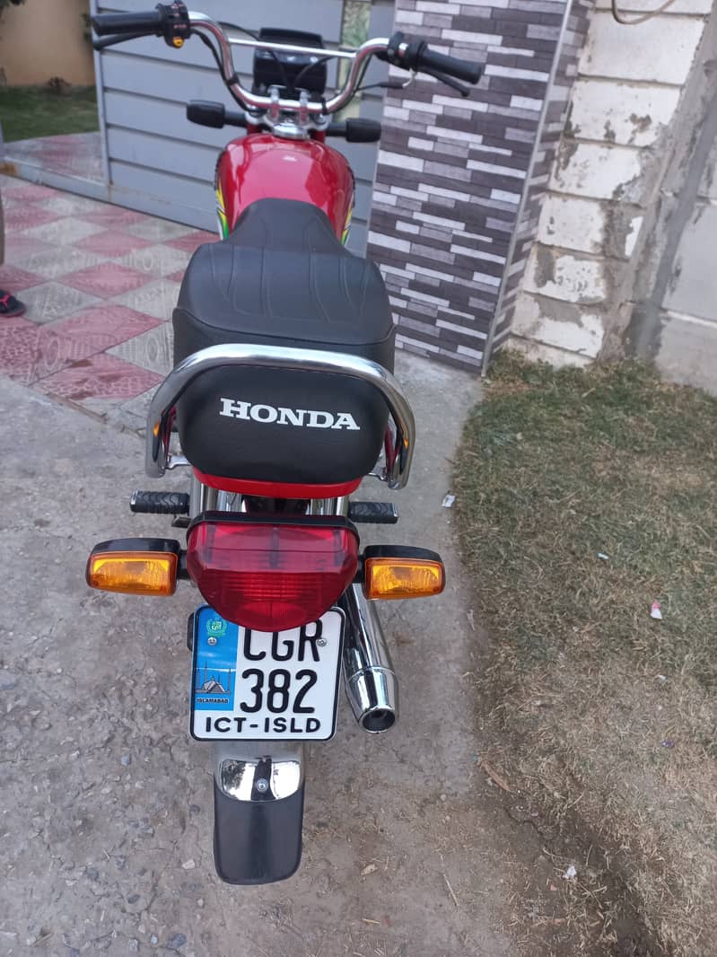 Honda !cd 70 2023 model Isb number 2