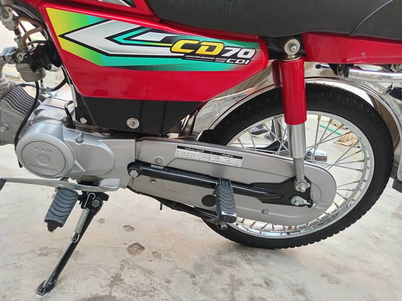 Honda !cd 70 2023 model Isb number 8