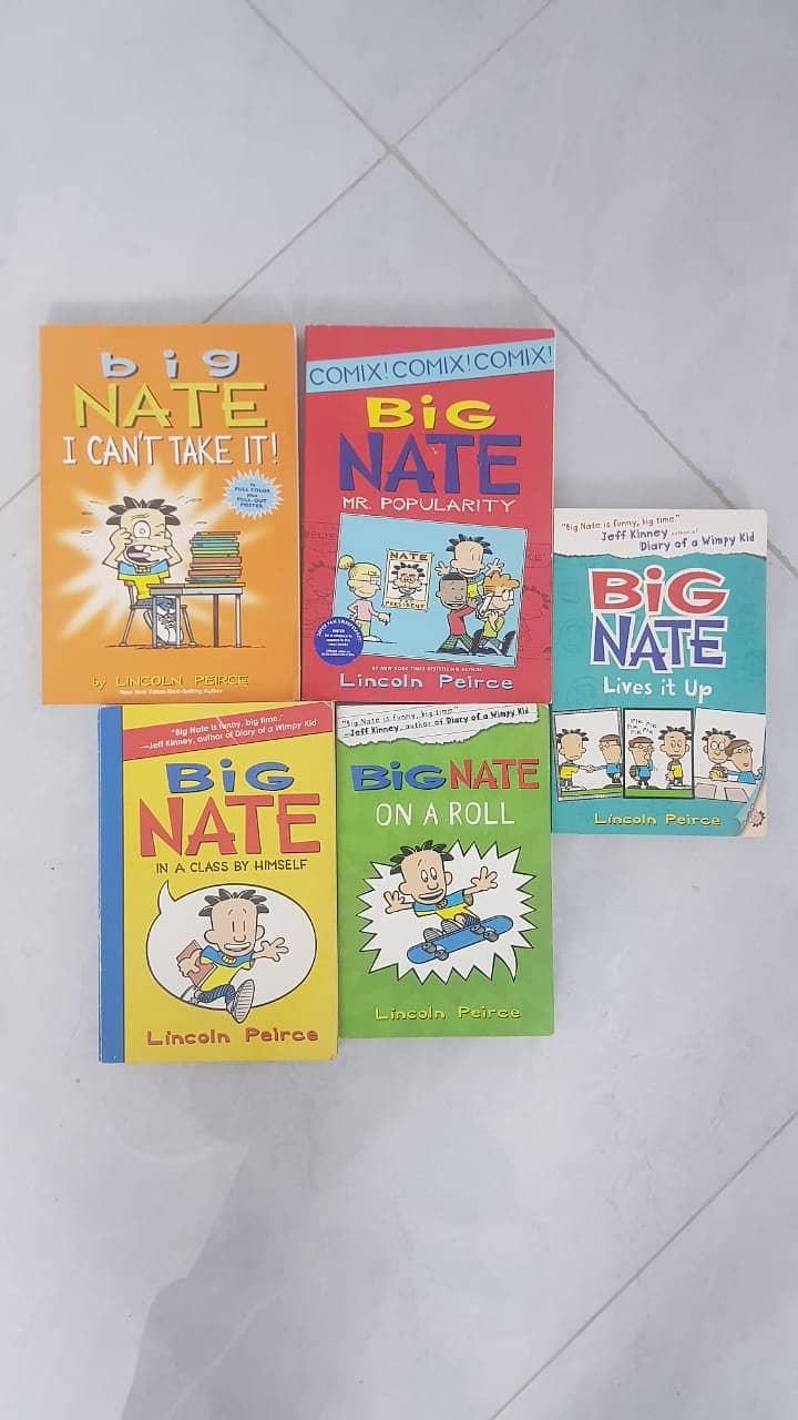 DIARY OF A WIMPY KID AND BIG NATE COMIC BOOKS 3