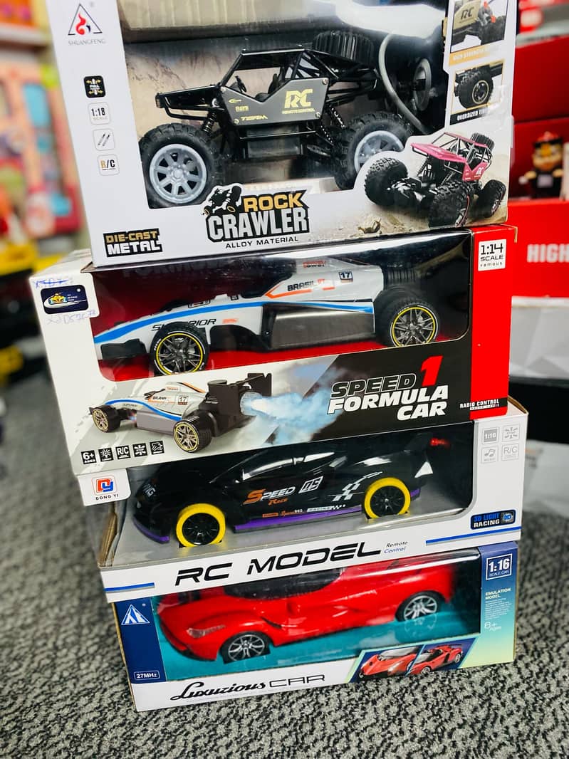 Remote Control Cars & Diecast  RC Rechargable cars ( Battery oprated 1