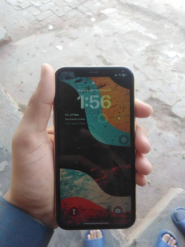 condition 9.8 iphone xr 64 gb non pta jv 3 month sim time 1