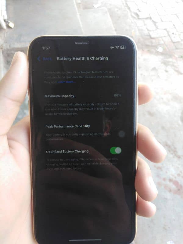 condition 9.8 iphone xr 64 gb non pta jv 3 month sim time 10