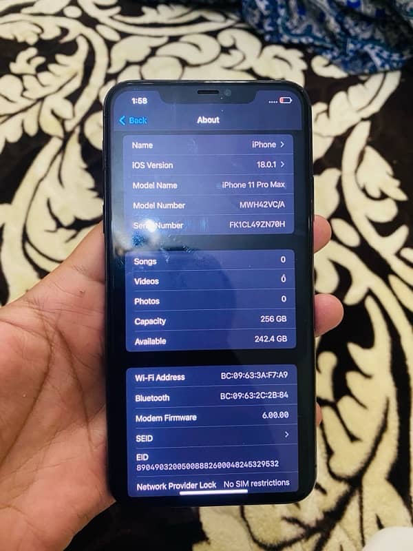 iphone 11 pro max 256gb 2