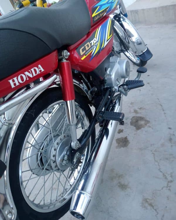 Honda CD70 New (2021/22) All Punjab Number, Call 03036828292 6