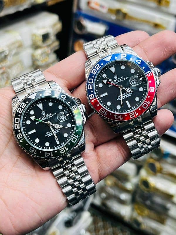 Rolex GMT Quartz Watch 0