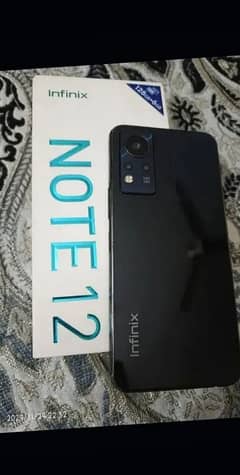 infinix not 12 with box 6/128