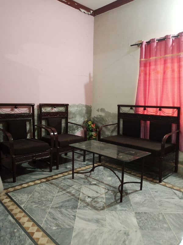 4 seater sofa with center table 7