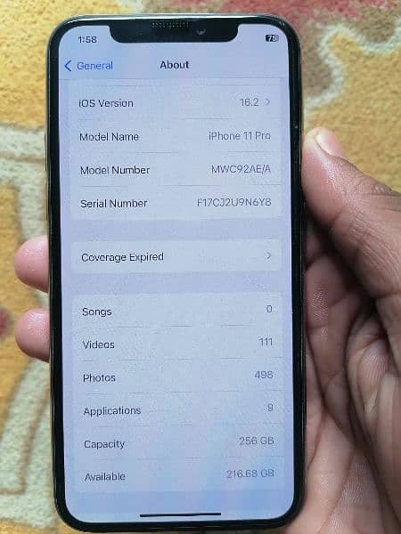 iphone 11 pro non pta 256gb 2