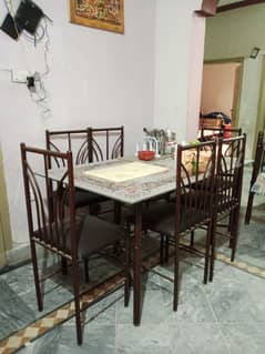 6 seater dinning table set