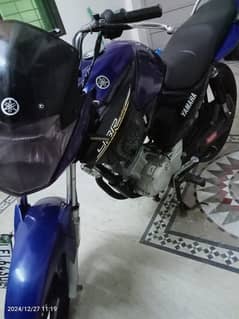 my Bike Yamaha YBR 125cc blue color for sale