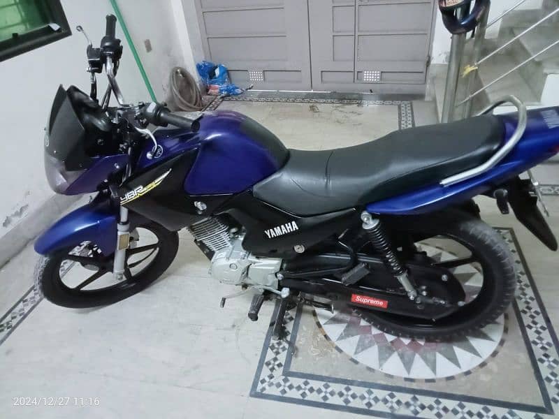 my Bike Yamaha YBR 125cc blue color for sale 7