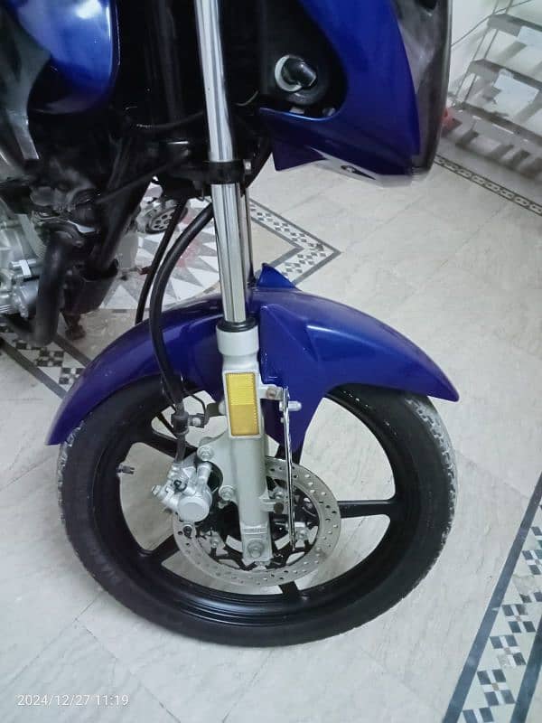 my Bike Yamaha YBR 125cc blue color for sale 8