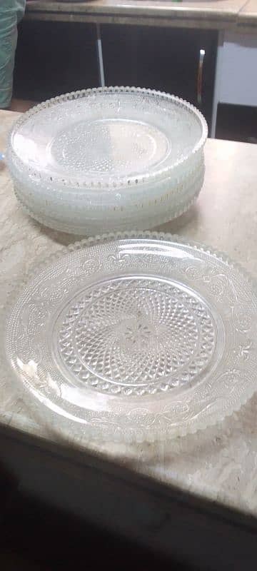 glass set with dryfruit container 3