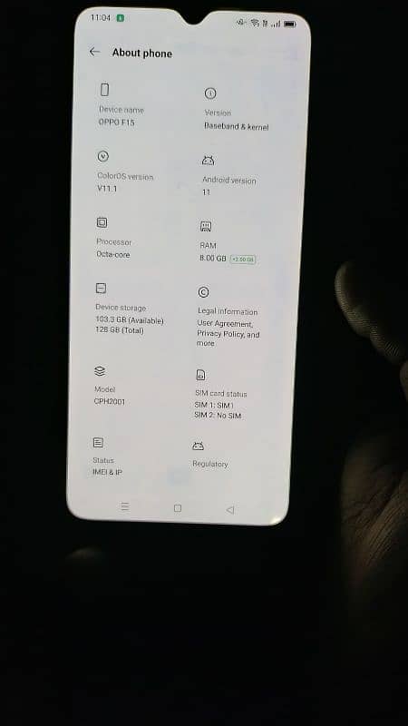 oppo F15 Mobile everything is ok 8/128 original 2