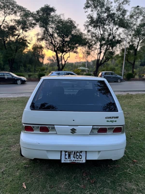 Suzuki Cultus 2015 Model Islamabad Registered 3