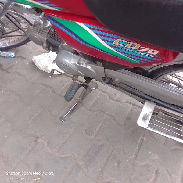 Honda CD 70 2017 in lush condition only Contact serious buyers 6