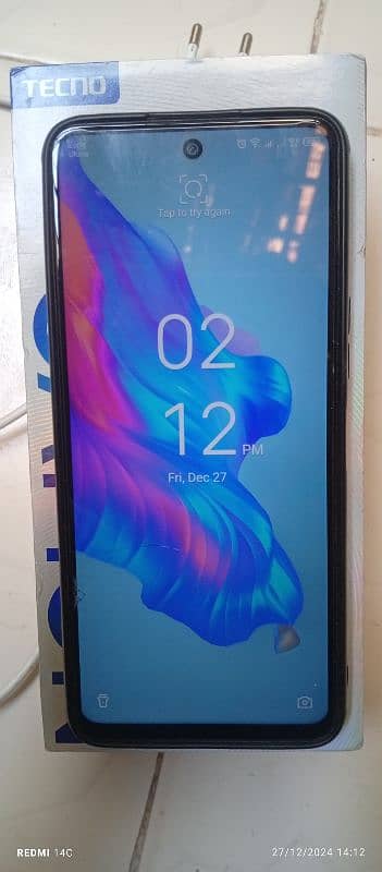 Tecno Camon 18t 4+3 gb ram 128 gb rom 2