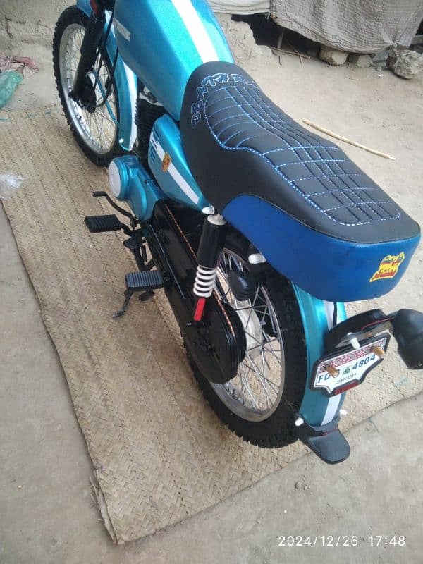 honda 125 all new condition cafe racer 03191132099 8