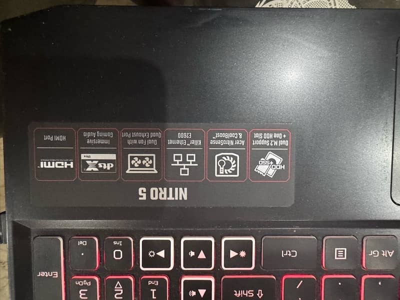 Acer Nitro 5 Gamming Laptop 4